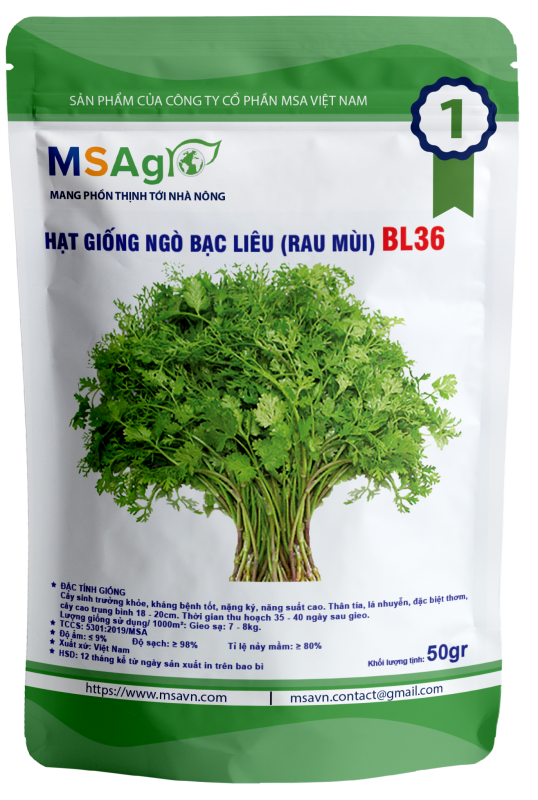 Hạt giống rau chất lượng cao
