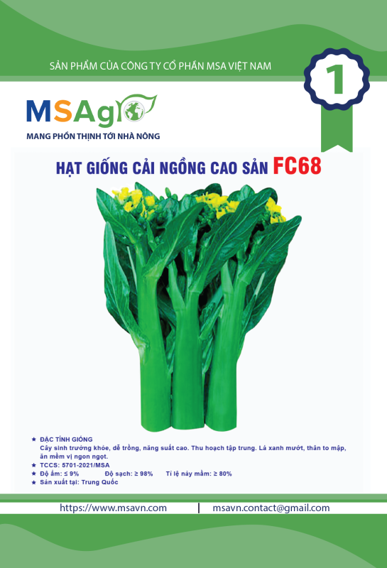 Hạt giống rau chất lượng cao