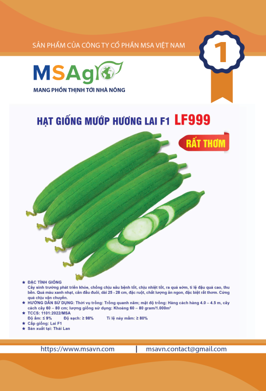 Hạt giống rau chất lượng cao
