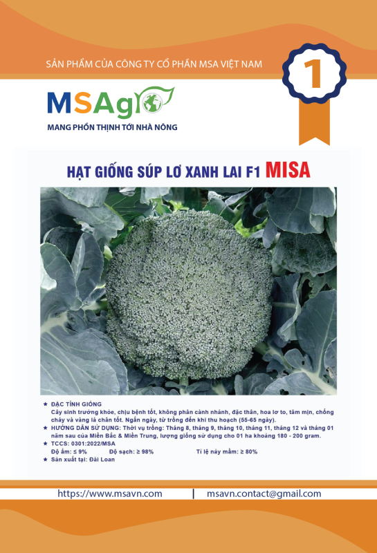 Hạt giống rau chất lượng cao